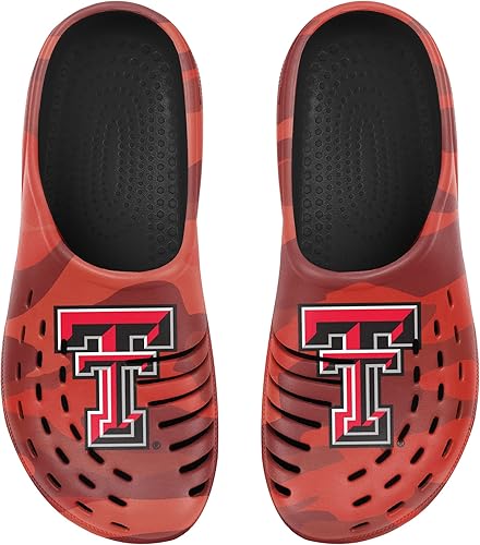 Miniatura 4 de FOCO - Sandalias de agua de jardín con logotipo de equipo de la NFL, para hombre Camuflaje tonal,logotipo grande de bloque