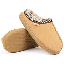 CIOR Boys Girls Clog Slippers Fuzzy House Shoes Soft Plush Bedroom Slippers Slides Indoor Outdoor-U125TFXMT1003.ET-light brown-37