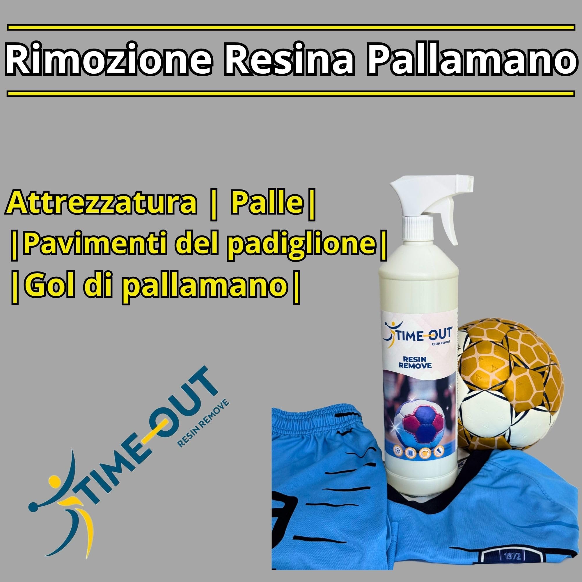 Quita Resina de Balonmano, Eliminador de Resina de Ropa y Balones, Limpiador de Suelos de Pabellones