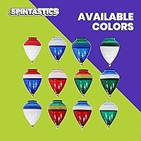 Vista 5 de Spintastics Trompo - Punta de rodamiento (rojo y verde)