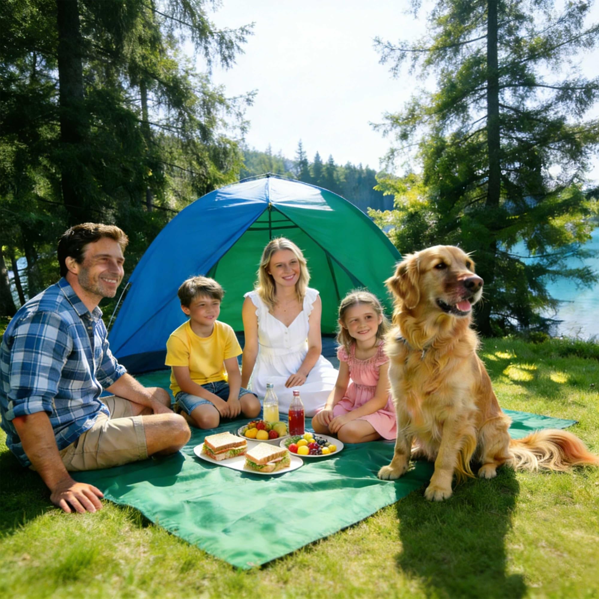Abdeckplane 200g/m² PE 3x11m Gewebeplane Schutzplane Allzweckplane Bootsplane Zeltunterlage für Camping & Outdoor Garten wasserdichte mit Ösen LKW Plane,Reißfest, UV-stabilisiert,Grün
