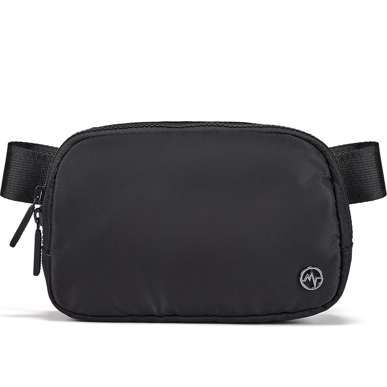 Pander Two Way Zipper Fanny Pack Nylon Everywhere Belt Bag for Women Water Repellent Waist Packs Crossbody Bags