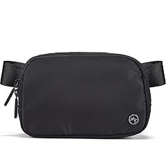 Pander Two Way Zipper Fanny Pack Nylon Everywhere Belt Bag for Women Water Repellent Waist Packs Crossbody Bags