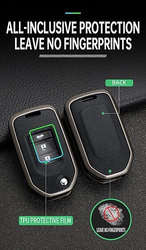 Miniatura 6 de ontto Cubierta plegable para llave de 23 botones para Honda Accord Civic Crider CR-V Insight Jade Odyssey, Azul