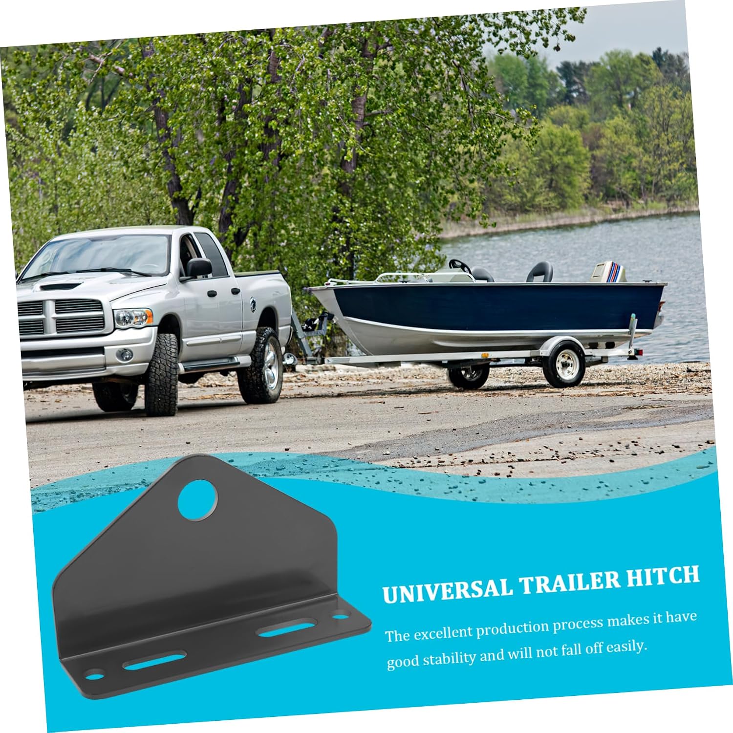 Zerodeko Mower Trailer Tow Hitch Heavy Duty Carbon Steel Trailer Hitch Pin for Lawn Mowers Universal Towing Accessories