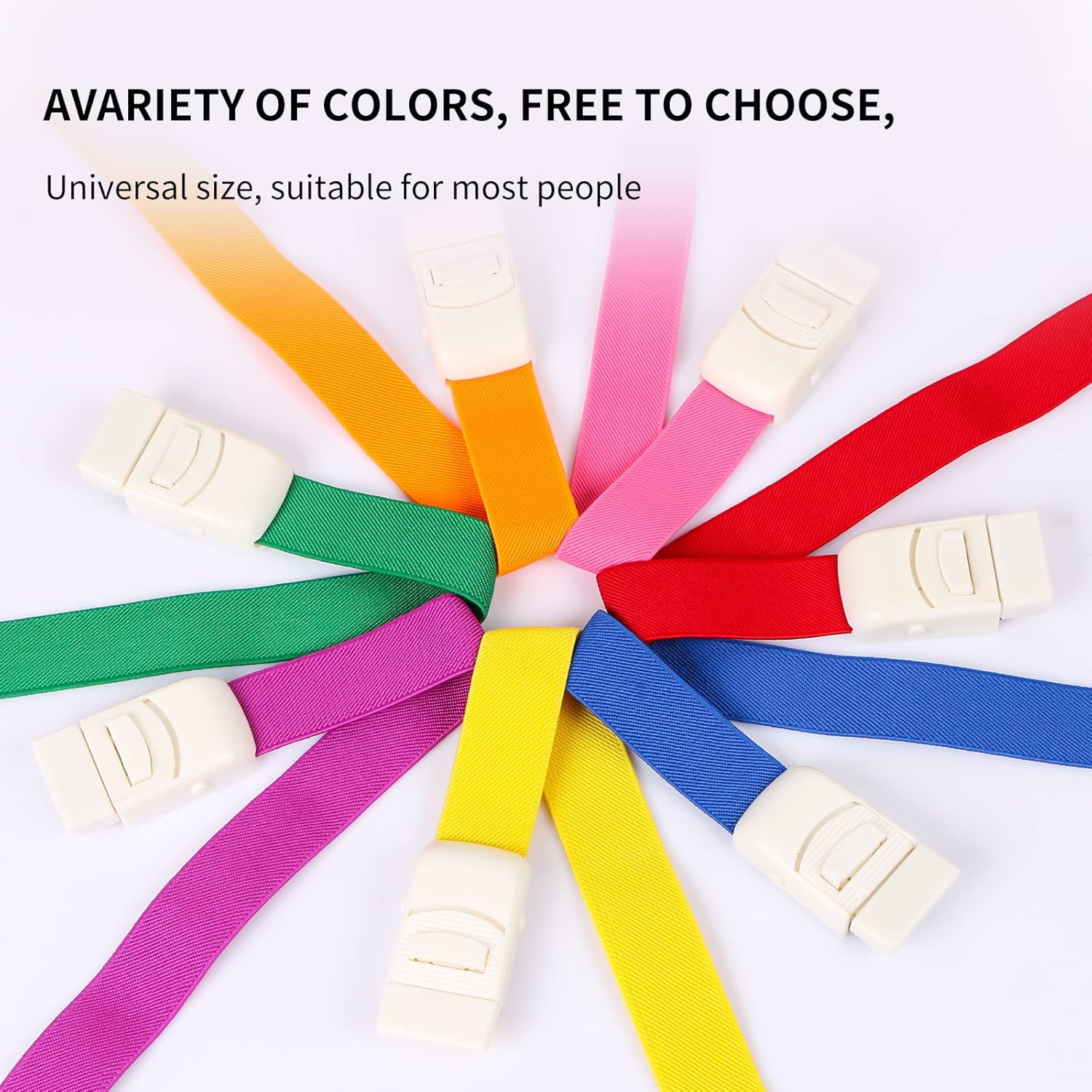 GORVELL 7PCS Medical Tourniquet with Buckle, Outdoor Emergency Quick to