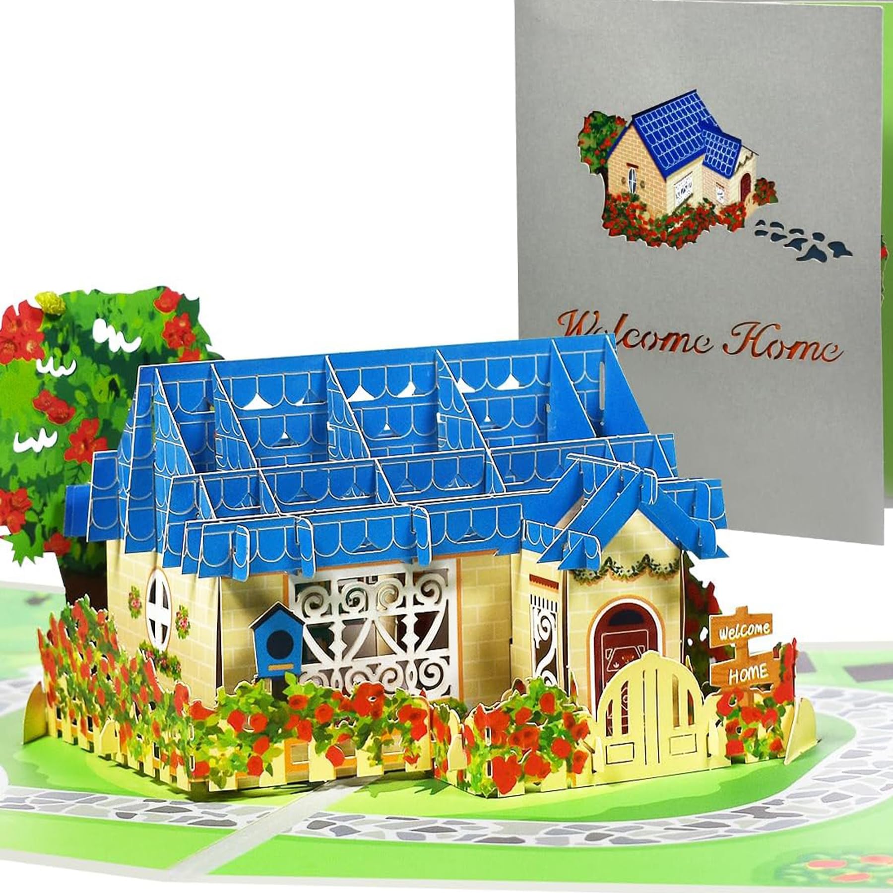 Umimiss New Home Card, 3d Pop Up Cards, New House Cards With Envelope, House Warming Gifts New Home, House Warming Gifts