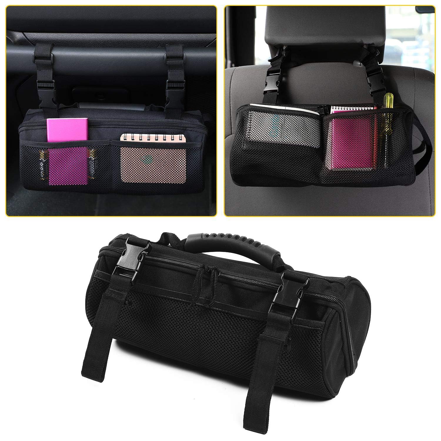 Sac de rangement arceau robuste et imperméable pour Jeep Wrangler et Gladiator