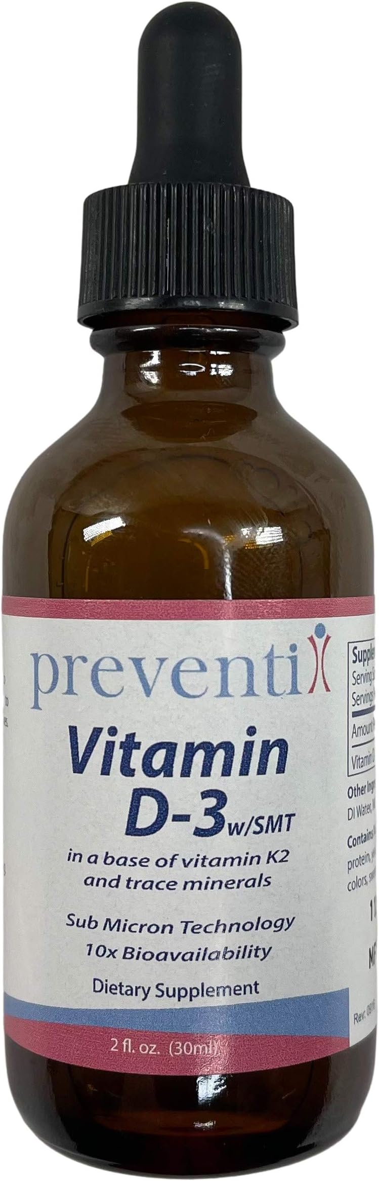 Vit D3 K2 2oz 1,250 UI