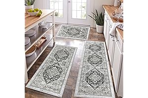 Bsmathom Boho Living Room Rug Set
