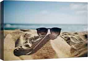 Amazon.com: SIGNFORD Canvas Print Wall Art Sunglasses on The