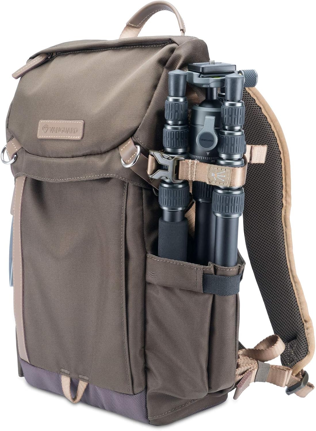 VANGUARD VEO GO42M KG Camera Backpack for Mirrorless/CSC Cameras - Khaki/Green
