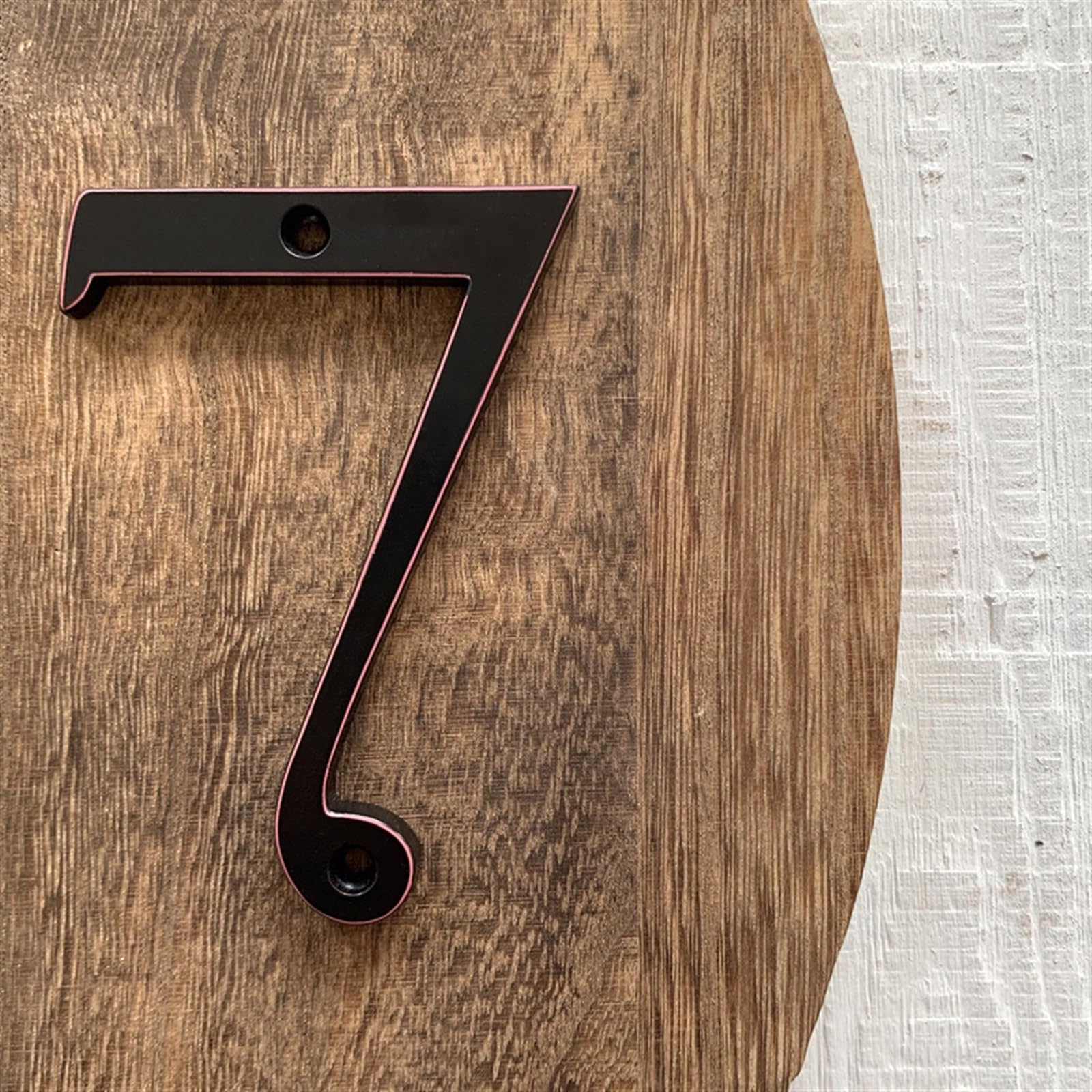 Boite Aux Lettres, Auto-adhésif Numéros De Maison Métal, Moderne Chiffre Maison Autocollant