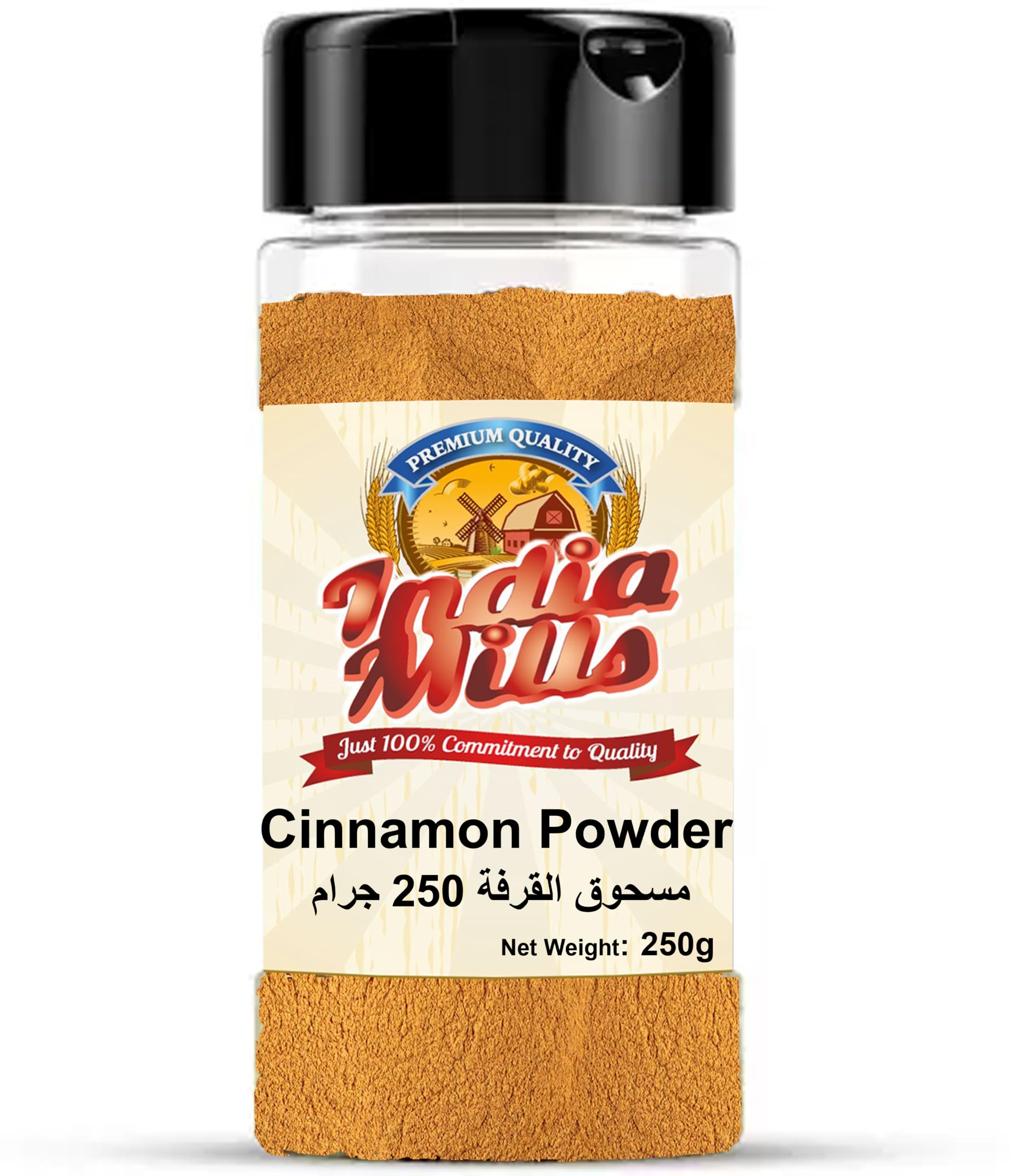 INDIA MILLS Jar Cinnamon Powder, 250 gm