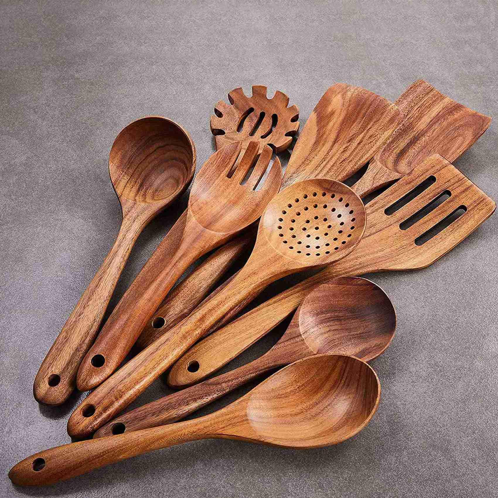 Küchen Utensilien Satz, 18 Stücke für Kochen, Kochutensilien, für Antihaft Pfanne