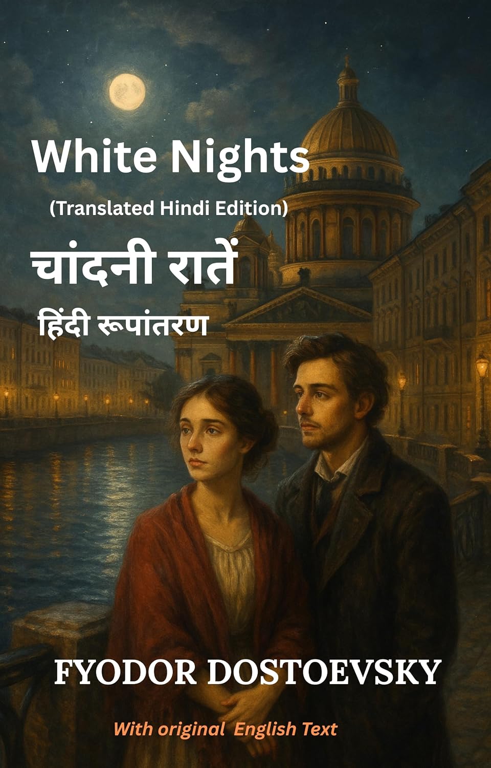 White Nights (Translated) : चाँदनी रातें: Fyodor Dostoevsky की ‘White Nights’ का Hindi Translation, मोहब्बत की एक अद्भुत दास्तां (Hindi Edition)