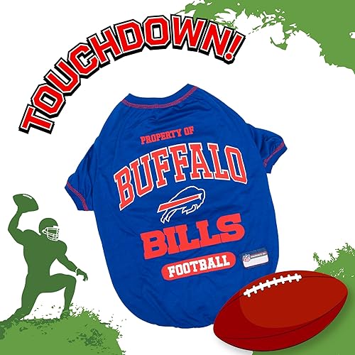 Vista 175 de Camisa de la NFL para mascota, para perros y gatos, duradera, 5 tamaños disponibles en 32 equipos de la NFL, camisetas de la NFL para mascotas