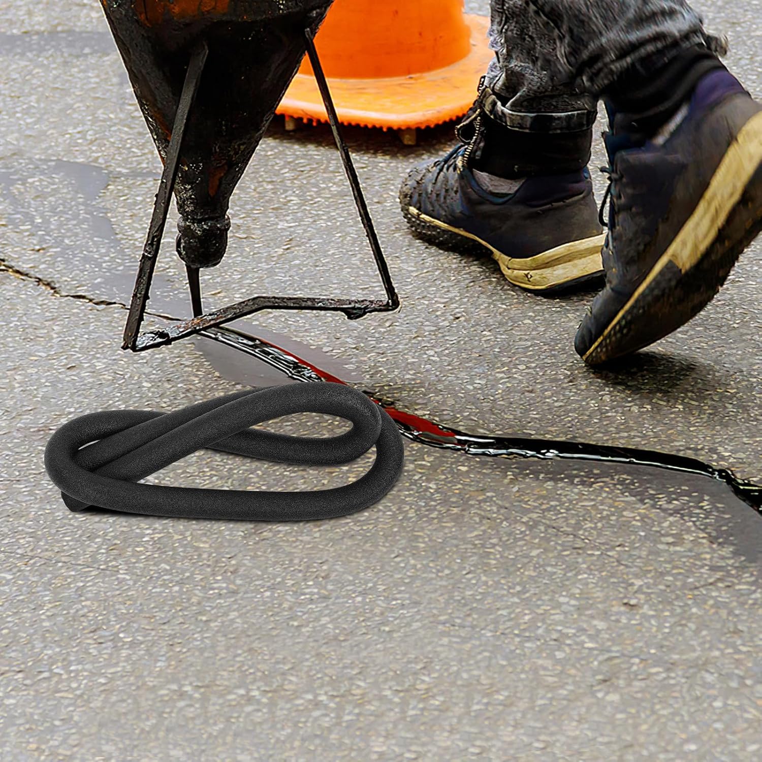 Black Foam Sealing Rod for Cracks and Expansion Joints Home