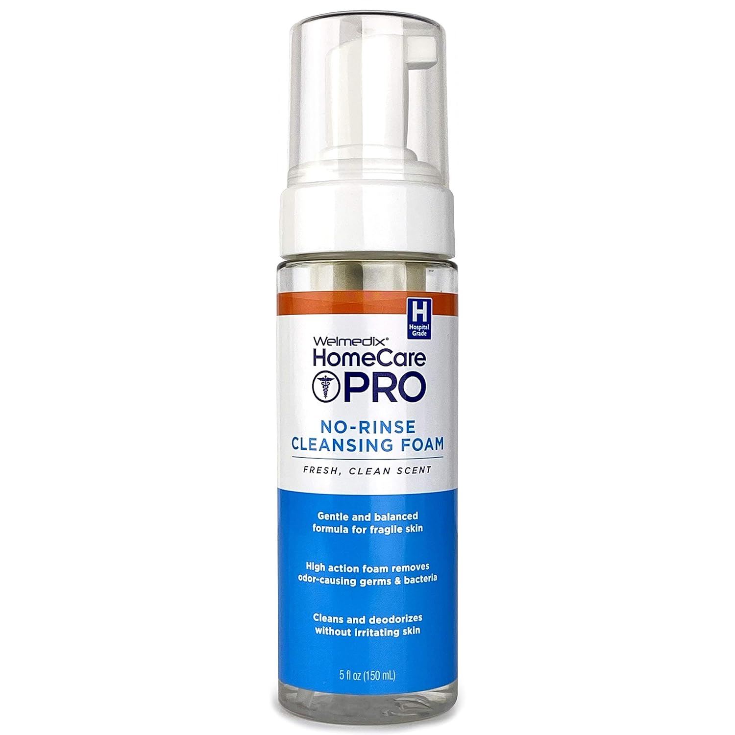 Welmedix Rinse Free Cleansing Foam, 3 in 1 Body Wash