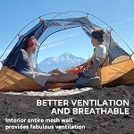 Tente de camping légère Clostnature - Tente de camping ultralégère étanche, grande taille, facile à installer pour les activités de plein air en famille, randonnée et alpinisme
