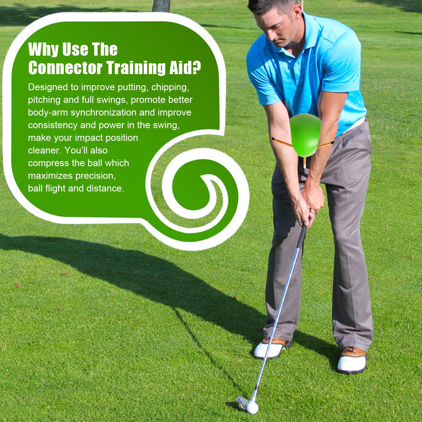 Amazon.com : HRYOML The Connector Golf Training Aid - 2 Pcs Golf