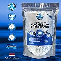 Vista 3 de Copos de cloruro de magnesio natural, absorción de alta potencia, cloruro gana sobre el epsom, magnesio directamente de la fuente, numerosos