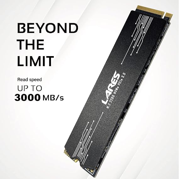 LEVEN JPS600 2TB PCIe NVMe Gen3x4 PCIe M.2 2280 SSD with Thermal Pad and Heat Sink