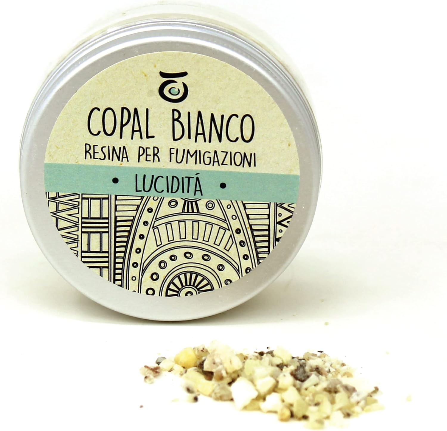 Lynpha Vitale - White Copal Incense Resin - Copal Resin for Rituals, Cerimonies, Yoga and Meditation - Mexican Incense Resin to Burn - 50 gr