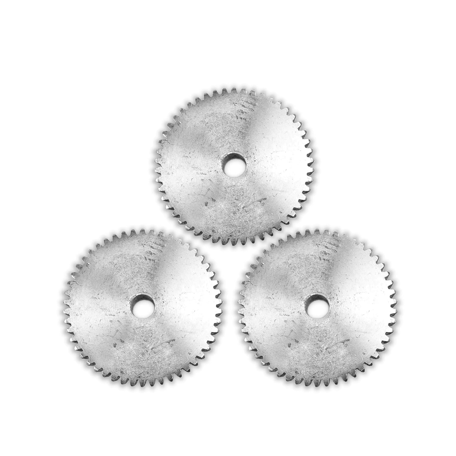 Spur Gear 1M 80/85/90T Rough Hole 14mm 45# Steel Material Motor Total Height 10mm 1Pcs(Process Hole 14mm,1M 80 Teeth)
