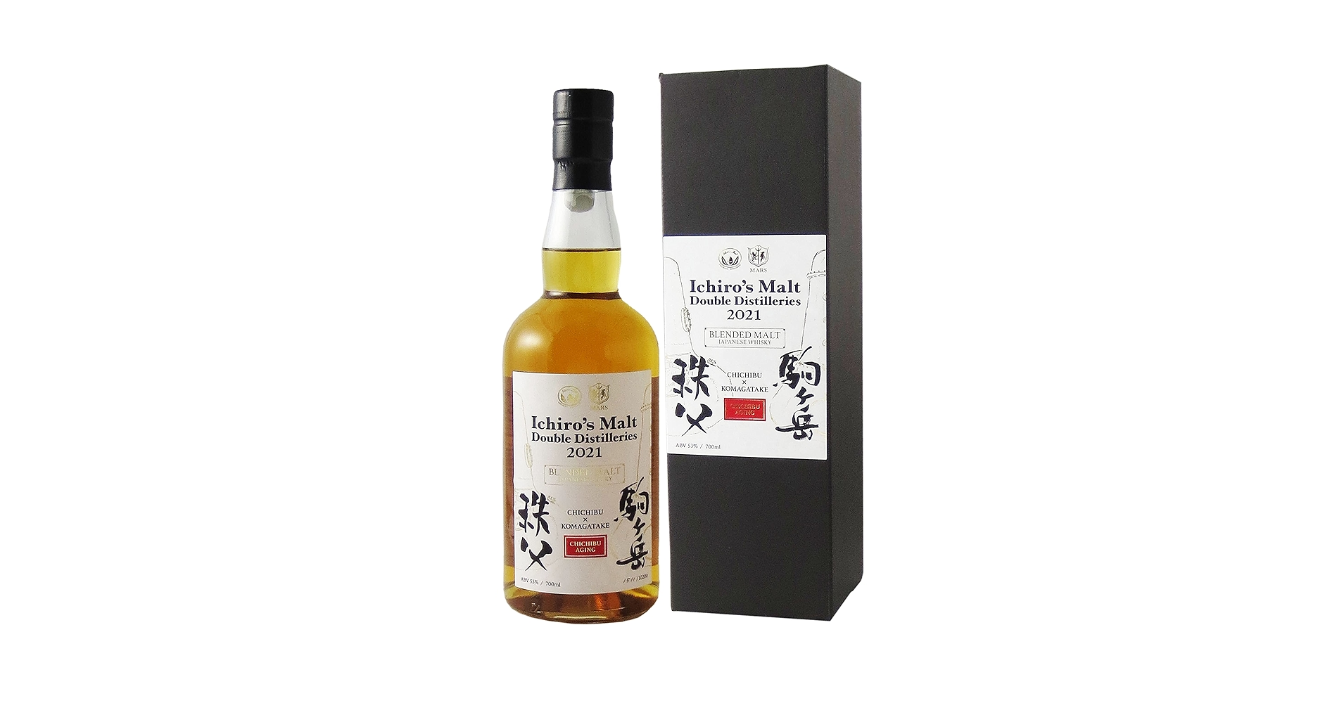Ichiro's Malt 秩父　駒ヶ岳2021 700ml 駒ヶ岳Mars Komagatake × 秩父Chichibu Collection 2021 Blended