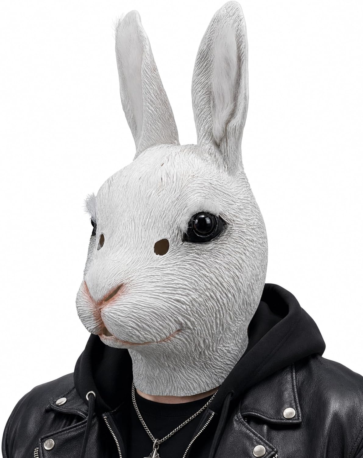 Rabbit Mask Bunny Costume Halloween Animal mask Carnival Cosplay Party Prop