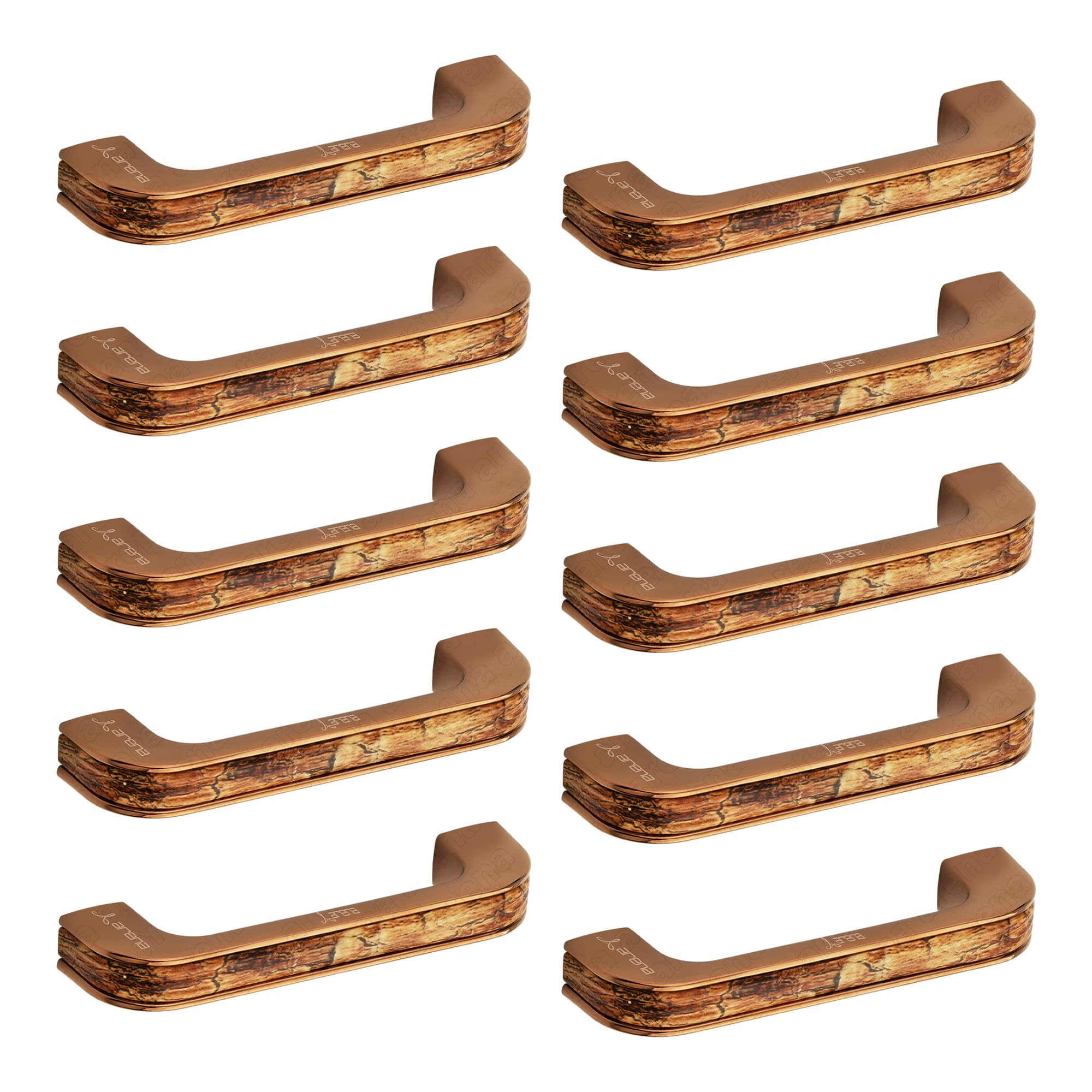 Rose Gold Cabinet Pulls - Modern Hardware Handles -3 Rose Gold Cabinet Pulls - Modern Hardware Handles -3