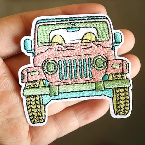 Miniatura 10 de G-RUI 18 unidsset de parches bordados de flores para ropa, parches para planchar para mochila, insignia, decoración de ropa