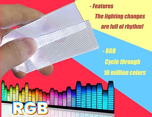 Miniatura 2 de Patrón RGB y dinámico Decoraciones de luz LED de Batman, luces flexibles para casco, kit de bricolaje, superhéroe RGB para hombres, regalos - Color