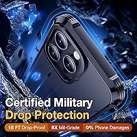 Vista 497 de Yriklso Strong Magnetic Case for iPhone 11 [Compatibilty with MagSafe] Protective Shockproof Cover Phone Case for iPhone 11 6.1" Frosted Purple