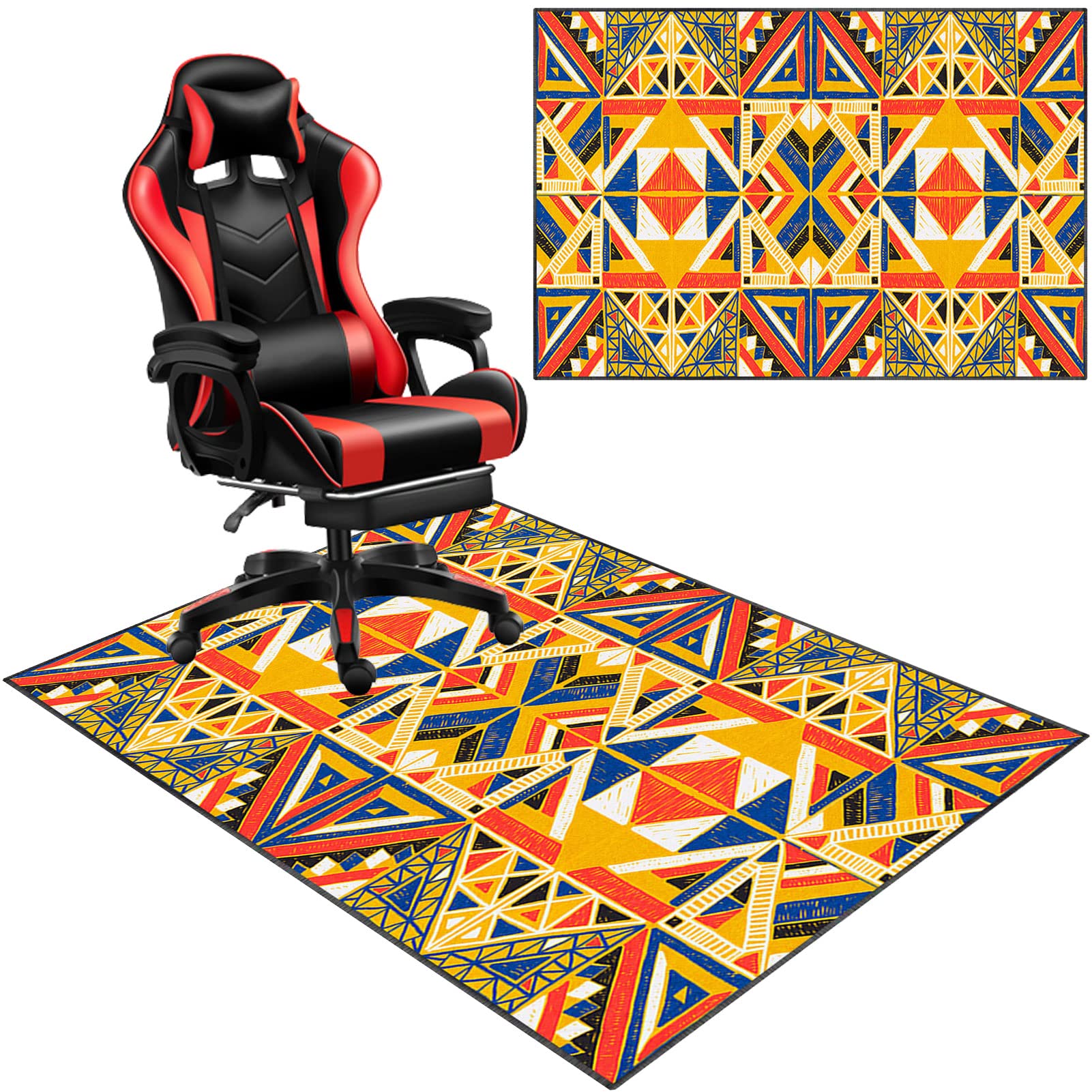 Alfombrilla multiusos para silla de oficina para suelo alfombrado, tapete para silla de juegos, protección de alfombras, tapete de silla de escritorio, tapete para suelos de madera dura, tapete de