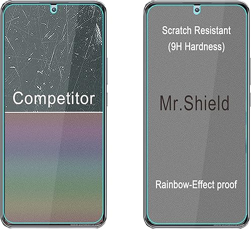 Miniatura 5 de Mr.Shield [Paquete de 3] Diseñado para Xiaomi 12T Pro/Xiaomi 12T 5G [Vidrio templado] [Vidrio japonés con dureza 9H] Protector de pantalla