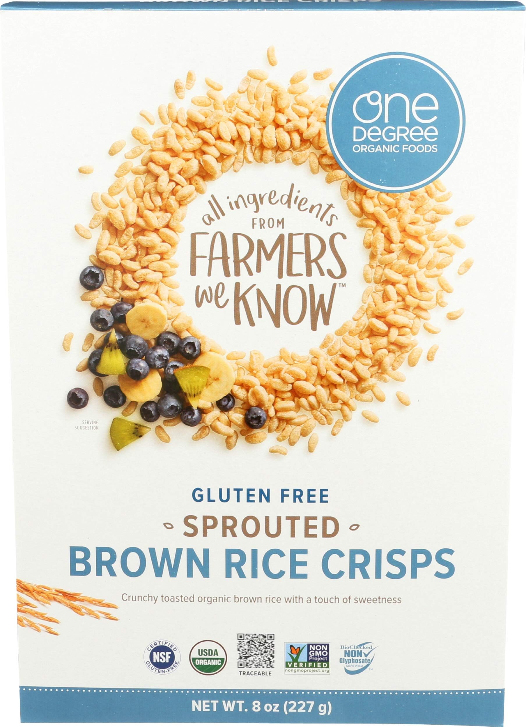 Amazon.com: The Real Cereal Company, Organic Brown Rice Crisps Cereal 3 ...