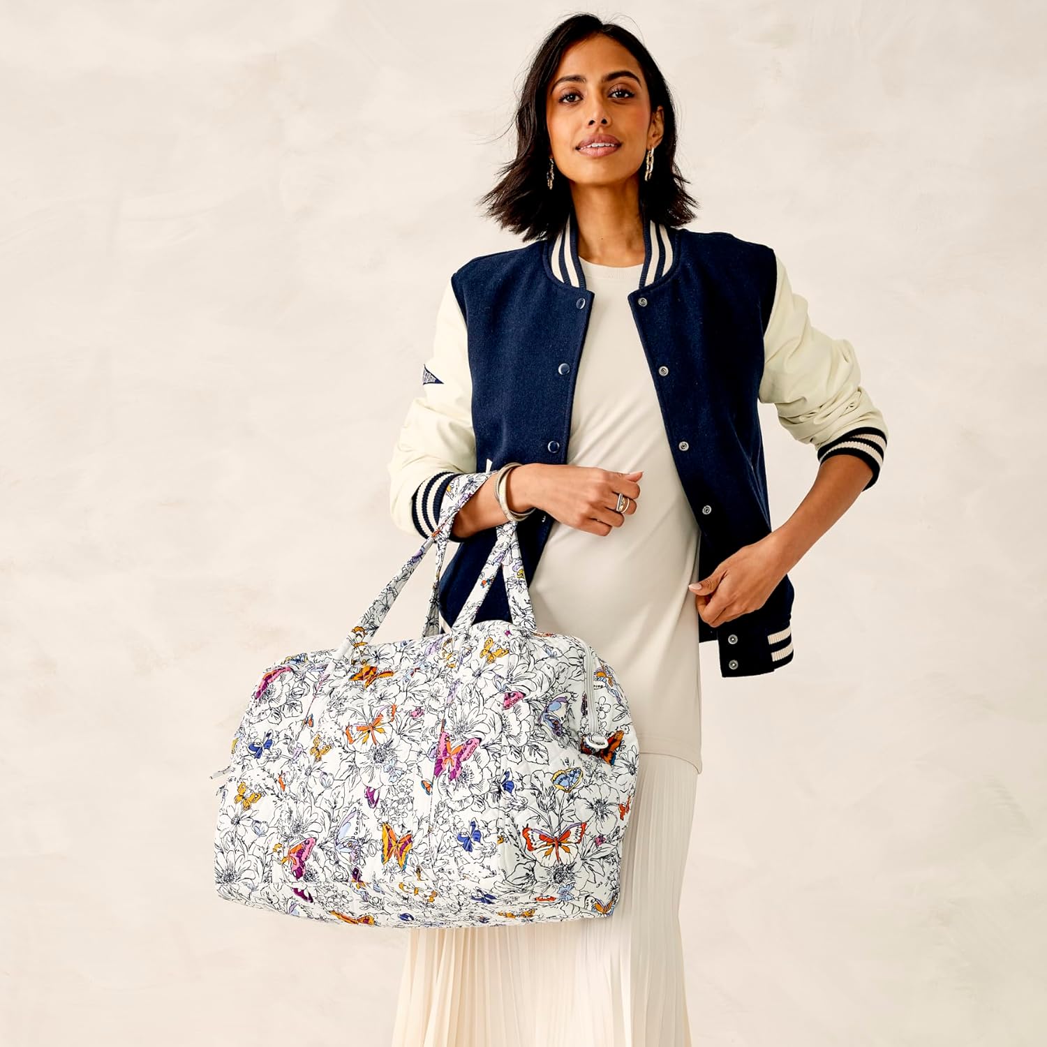 Women's Cotton Large Miramar Weekender - Image 3