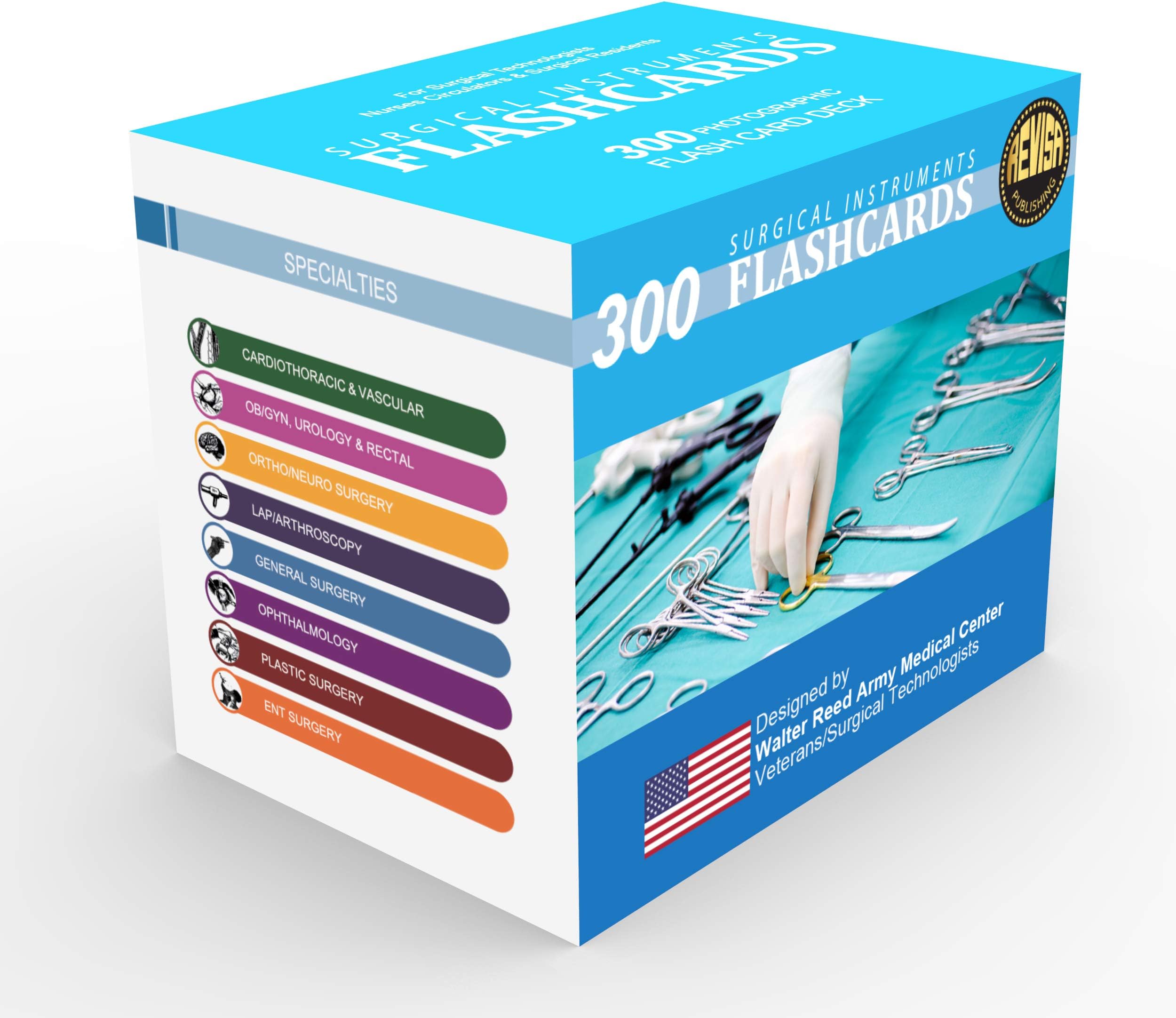 Surgical Instrumentation Flash Cards for Technologists Exam, Medical Students, Operating Room Nurses - Illustrated Instrument Index Cards for General Surgery Ob/GYN Cardio ,Orthopedics, Vascular 2