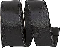 Vista 95 de Reliant Ribbon 92575W-050-40F - Cinta decorativa, 2-1/2 pulgadas x 10 yardas, azul real