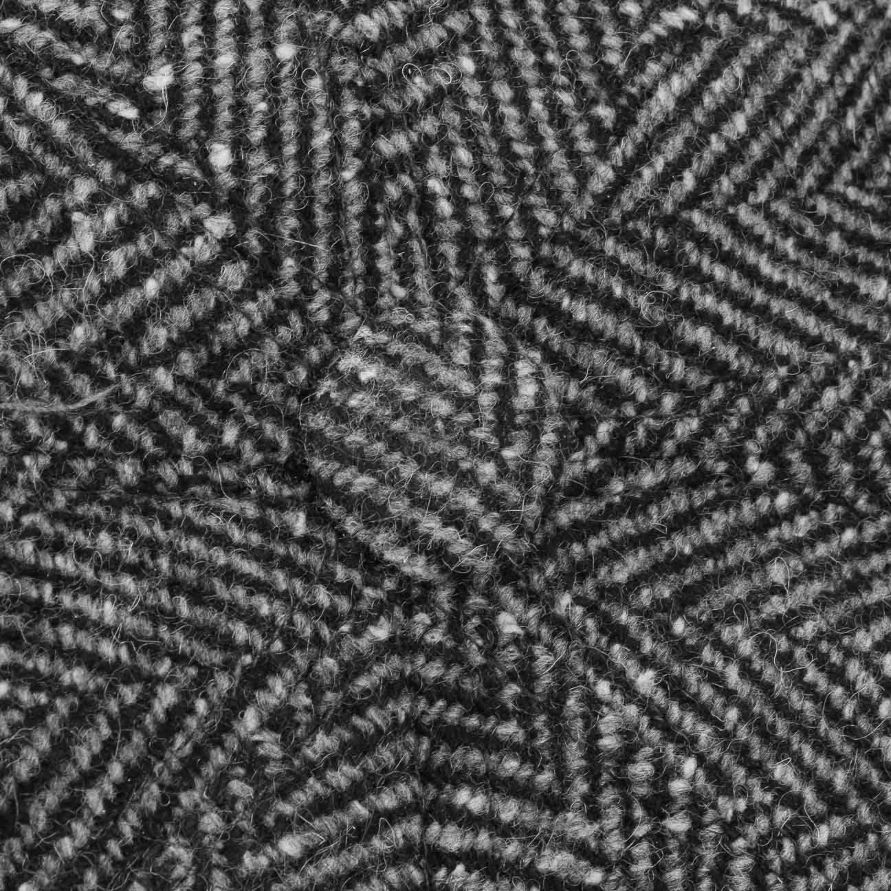 Lierys Herringbone Flat Cap Men | Made in Italy