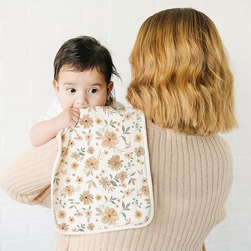 Miniatura 2 de Konssy Paquete de 6 paños de muselina para bebé, grandes 100% algodón, suaves y absorbentes para recién nacidos, bebés niños y niñas