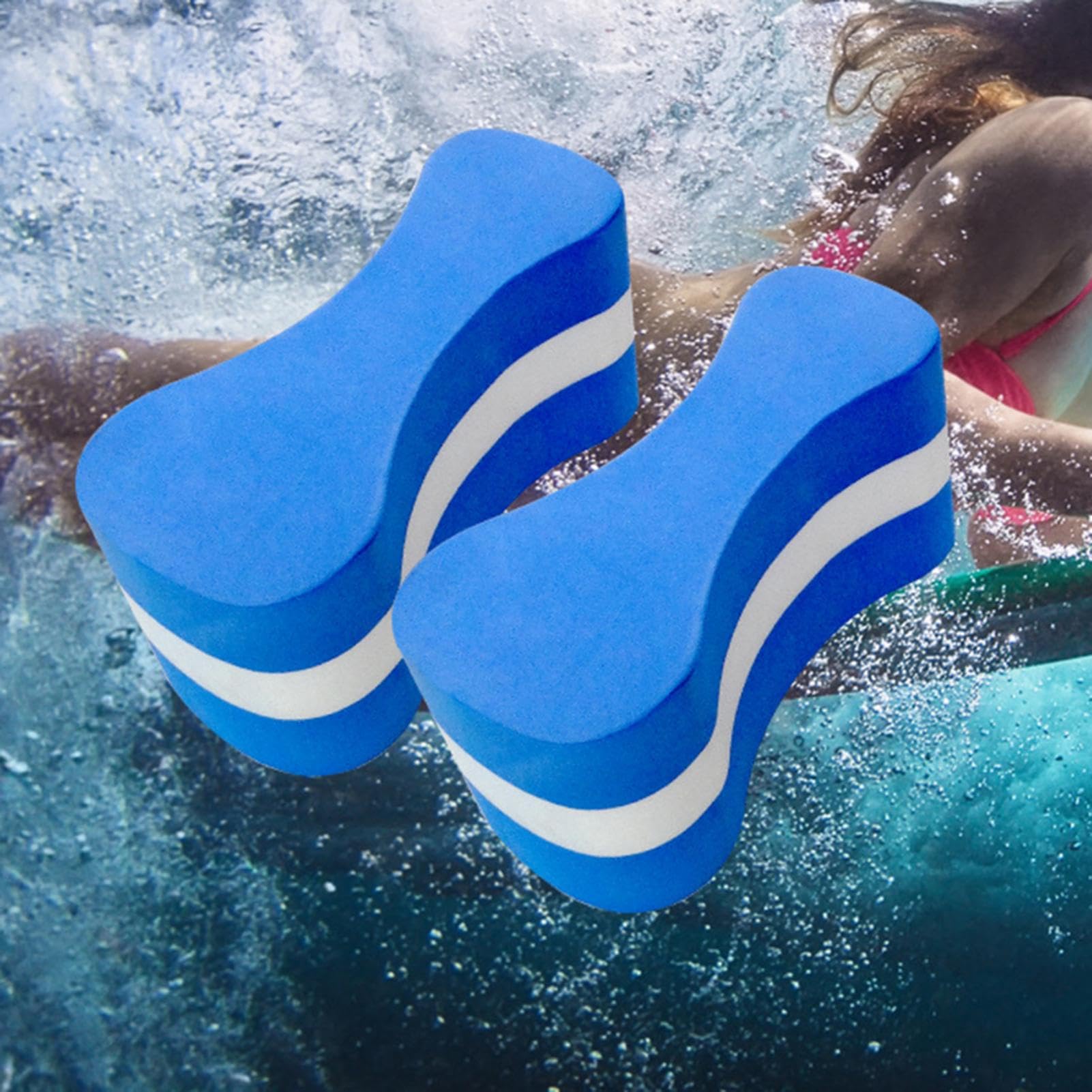 Eva Pullbuoy Pull Buoy Pull Buoy - Tavoletta da nuoto in schiuma per migliorare la posizione 'acqua e la postura