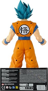 BANDAI Dragon Ball Colossal Warriors Super Saiyan Blue Goku Large Figure