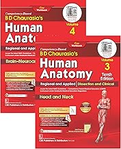 Bd Chaurasias Human Anatomy 10Ed Vol 3 And 4 Regional And Applied Dissection And Clinical Head And Neck Brain Neuroanatomy With Free Workbook And Ebooks (Pb 2025)