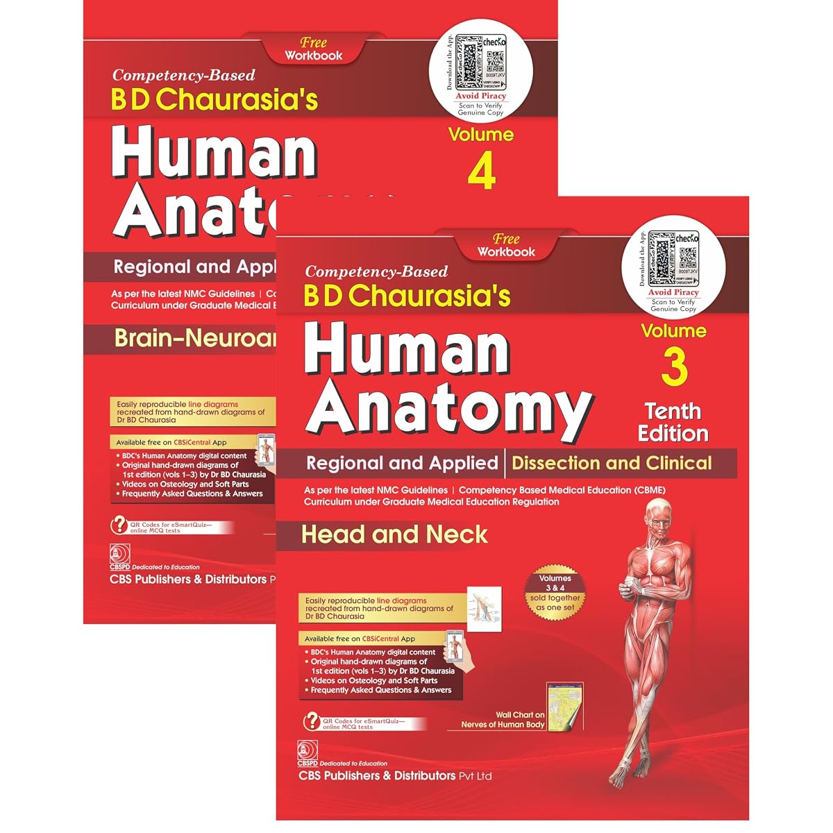 Bd Chaurasias Human Anatomy 10Ed Vol 3 And 4 Regional And Applied Dissection