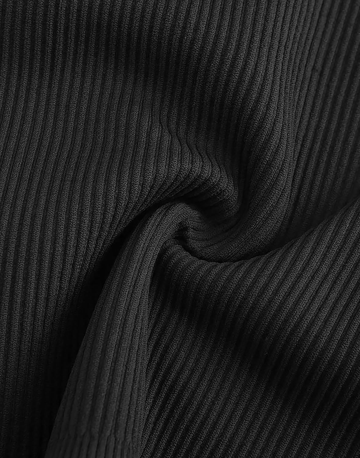 HYPERFIRE Women's Sexy Elegant Off The Shoulder Ribbed Long Sleeve Dress Party Mini Dresses - Image 6