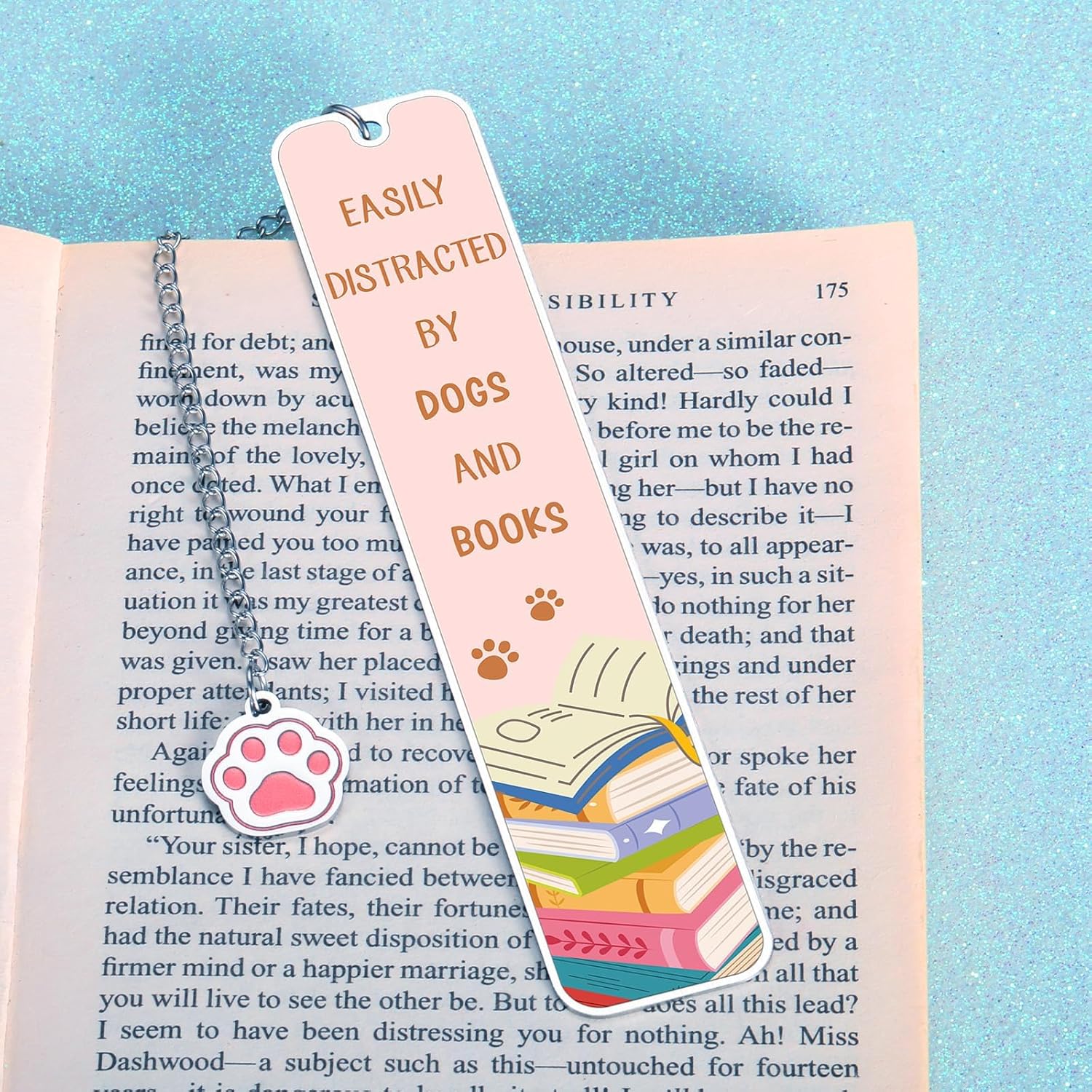 Dog Lovers Gifts for Women Corgi Golden Retriever Gifts for Girls Book Marks for Reading Women Pink Stuff Cute Bookmarks for Book Dog Lovers Gifts for Women Dog Themed Best Gifts for Dog Lover 2-Side - Image 2