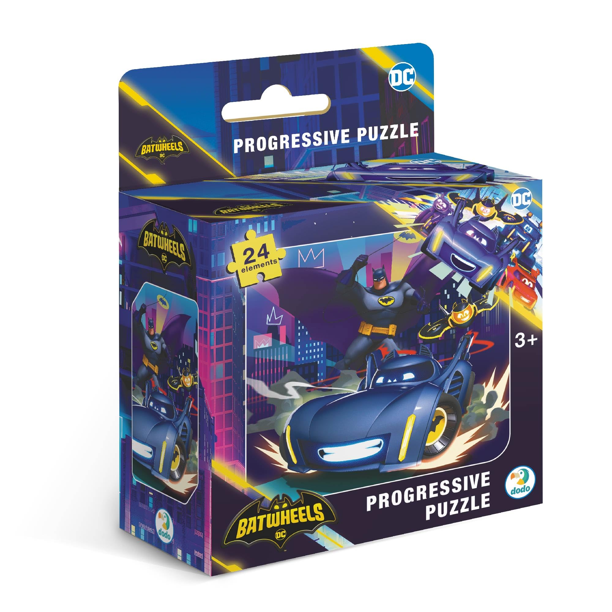 Dodo Product Batwheels Batmobile Puzzle, 24 Pieces, Ages 3+